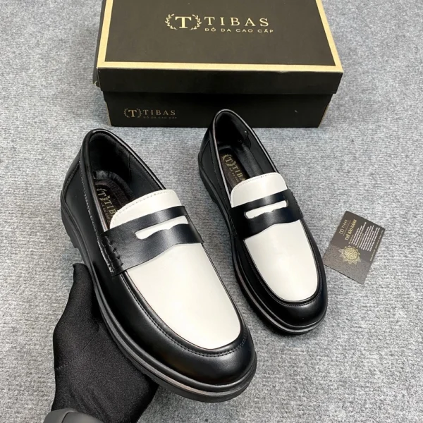 Giày Penny Loafer Da Cao Cấp